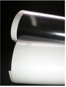 Folia samoprzylepna transparentna błysk  SRA3 320x450 - 25 arkuszy